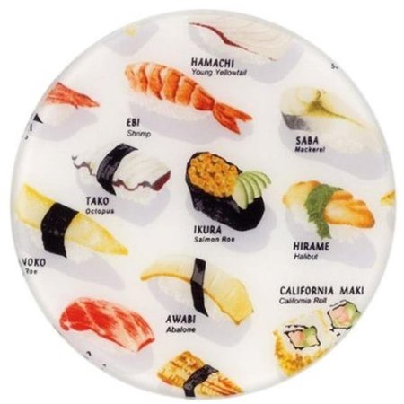 ANDREAS Andreas TRC-128 Sushi Casserole Silicone Trivet - Pack of 3 trivets TRC-128